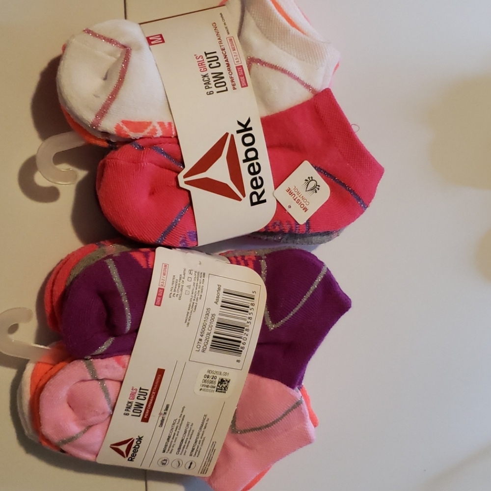 Reebok girl low cut socks